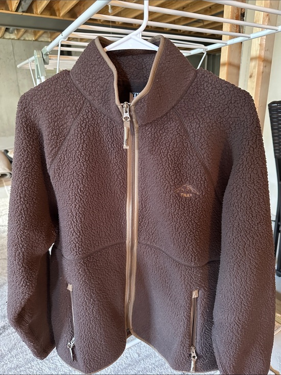 Aritzia Jackets & Blazers - Aritzia Polartec Rich Mocha Brown Zip Jacket